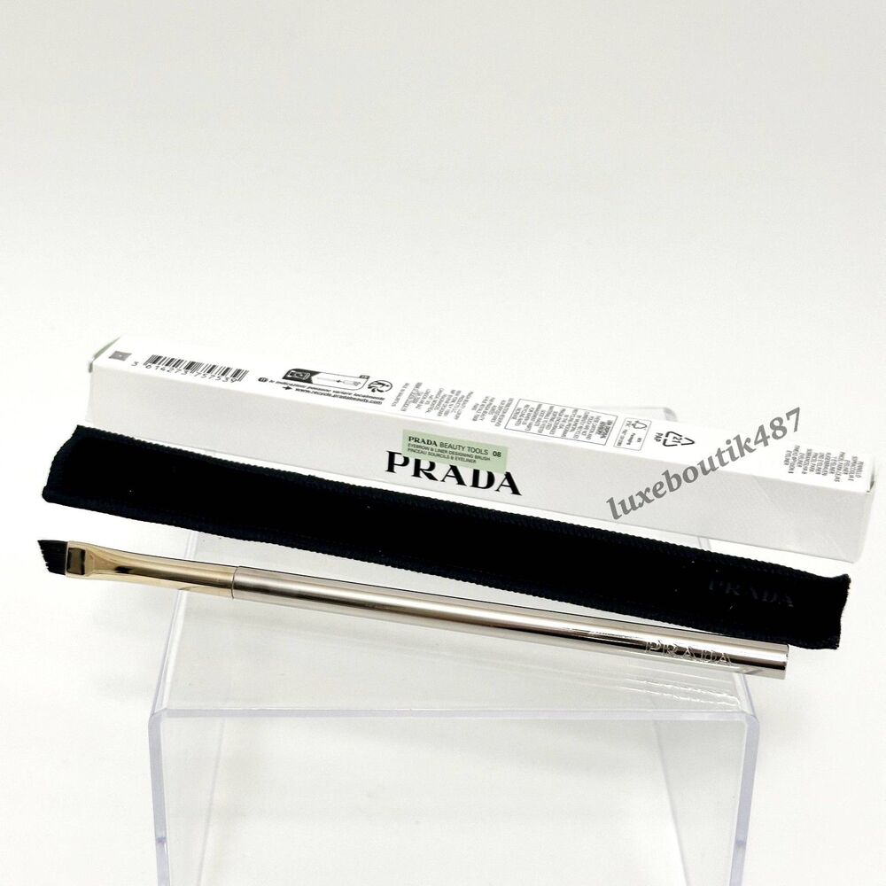 Prada Beauty Makeup Eyebrow & Liner Brush 08 NWB